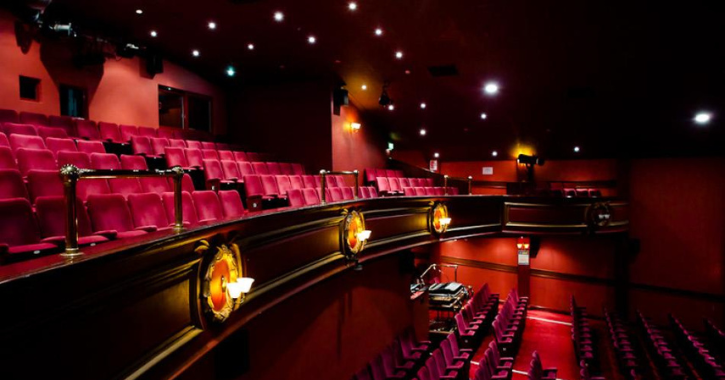 inside view of seating area at Empire Consett Theatre. 